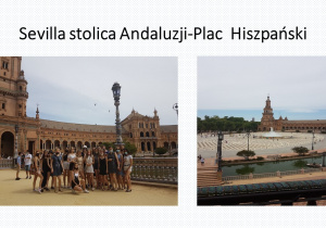 Sevilla stolica Andaluzji-Plac Hiszpański